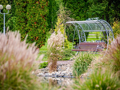 Санаторий «Заря», Кисловодск. Территория